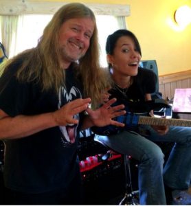 Mattias IA Eklundh and Jen Majura