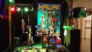 Hawaii Toy Boys coverband. Underhållning till fest